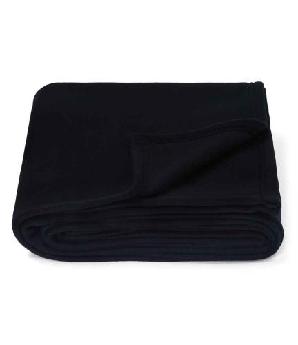 Brand Lab Large Polar Fleece Blanket - BLK - ONE